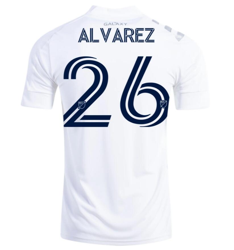 2021/22 La Galaxy Home Kit Soccer Jersey EFRAÍN ÁLVAREZ #26